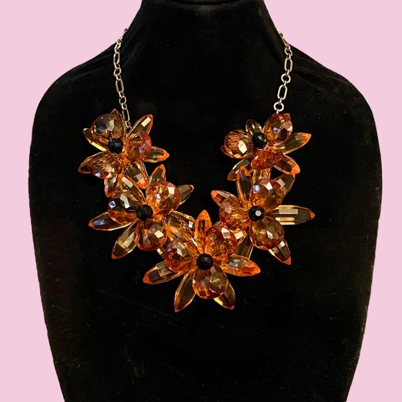 Kate Spade Blooming Brilliant floral statement necklace - Picture 1 of 7